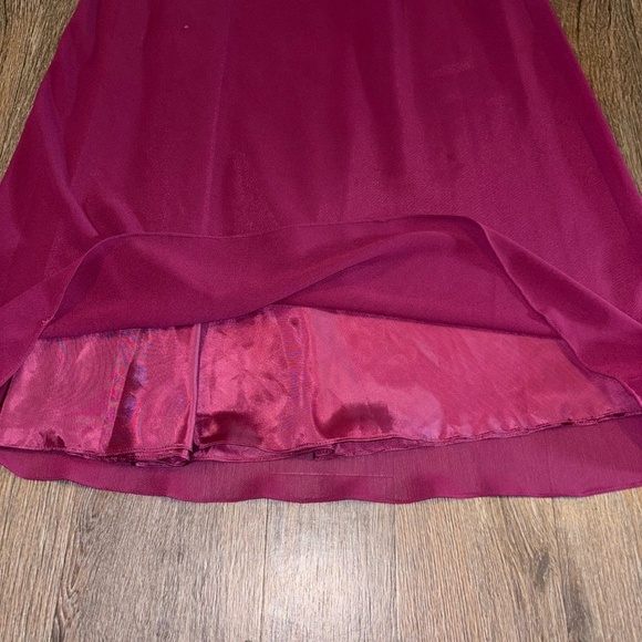 Plaza South size 8 mother of the bride burgundy dress set - Picture 3 of 15